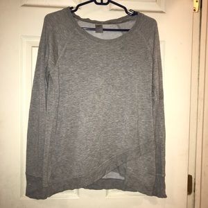 extremely soft grey sweater